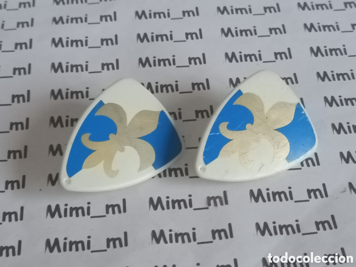 Playmobil: Playmobil 2 escudos medievales flor de lis