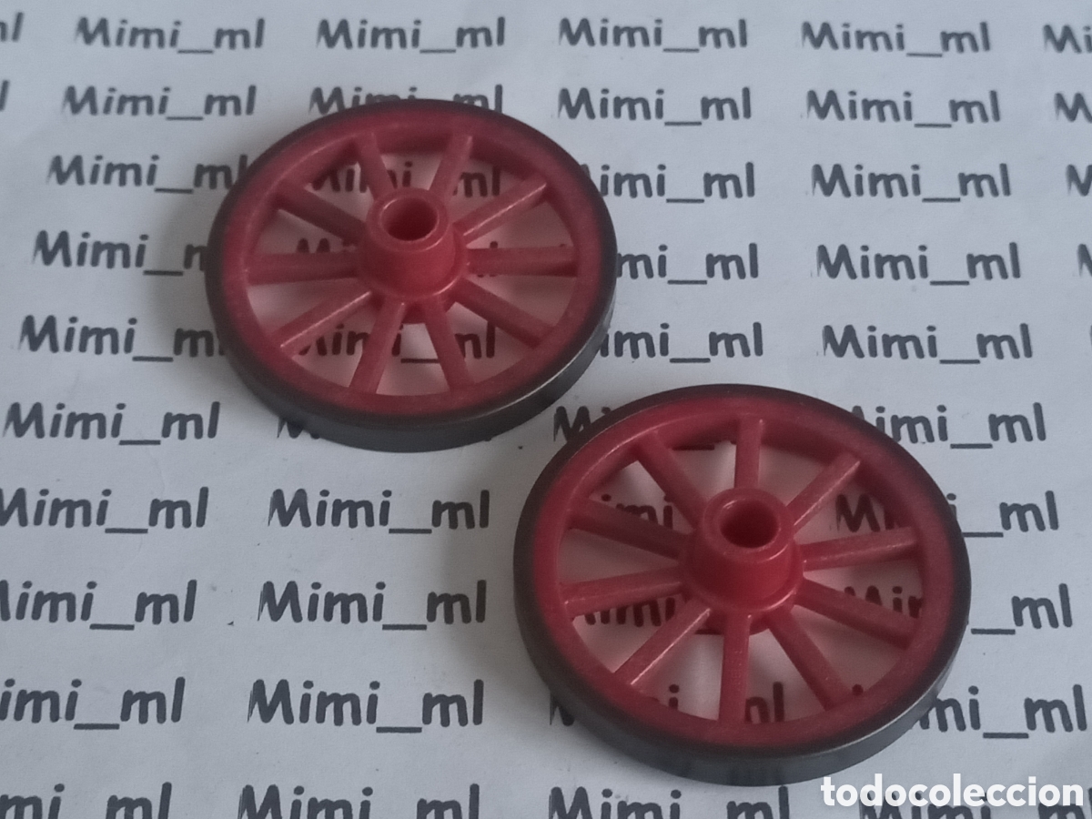 Playmobil: Playmobil 2 ruedas peque&ntilde;as diligencia western carreta oeste