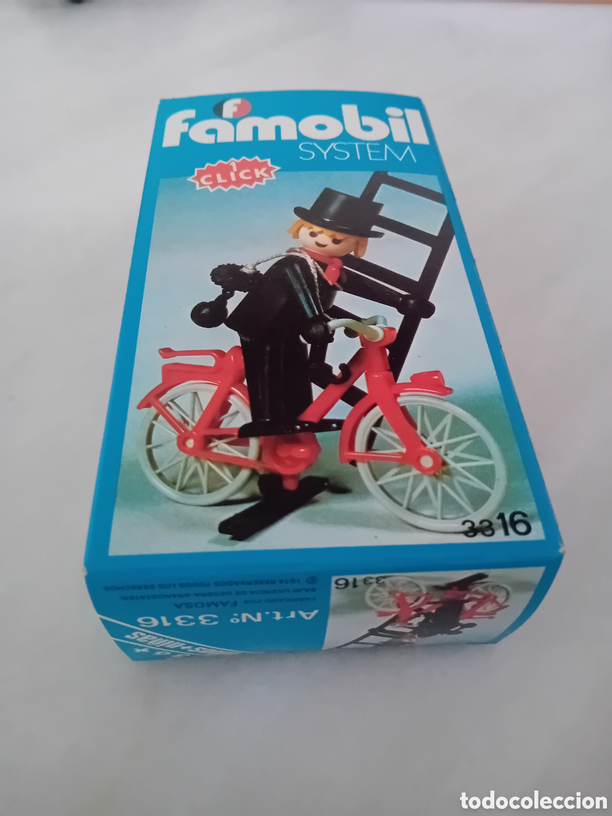 Playmobil: Famobil en caja sin usar sin montar a&ntilde;os 70 playmobil antiguo
