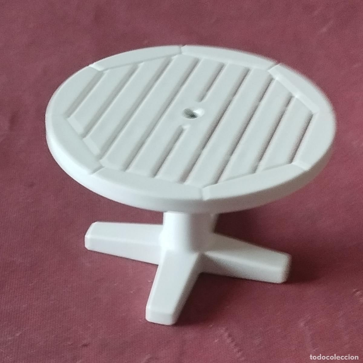 Playmobil: MESA REDONDA - BLANCA - JARDIN - PLAYMOBIL