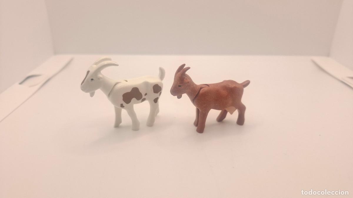 Playmobil: PLAYMOBIL CABRAS ANIMAL BELEN GRANJA MONTE VIKINGO ZOO DIAROMA