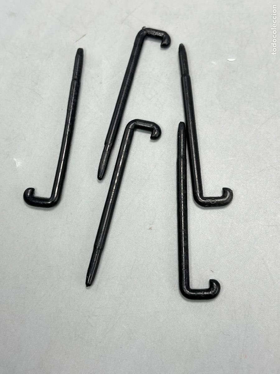 Playmobil: Playmobil lote bast&oacute;n negro paragua primera &eacute;poca