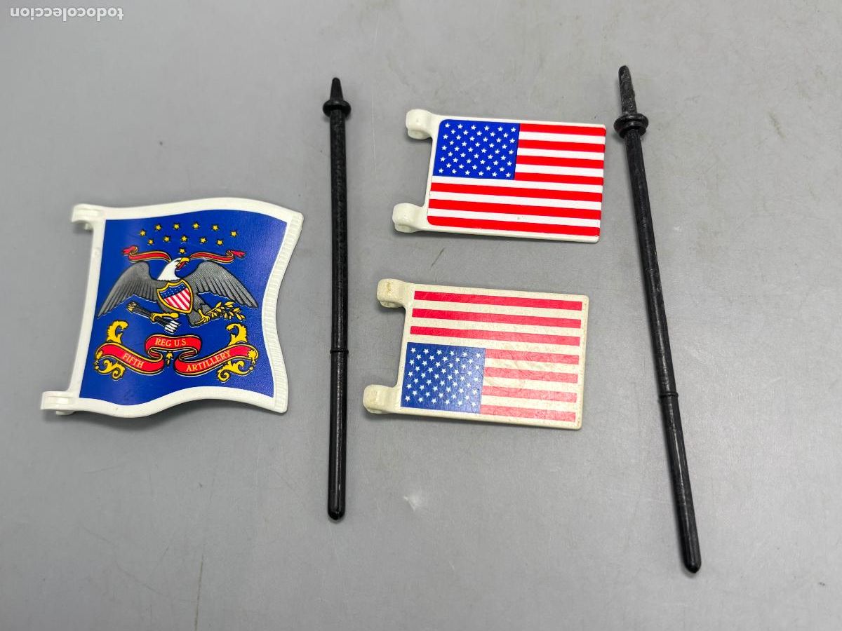 Playmobil: Playmobil lote bandera nordista soldado