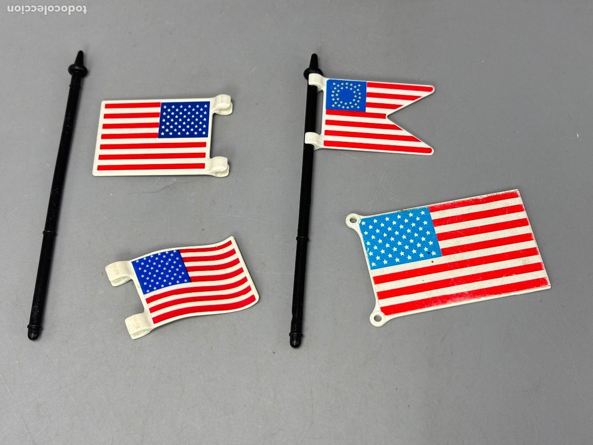 Playmobil: Playmobil lote bandera nordista soldado
