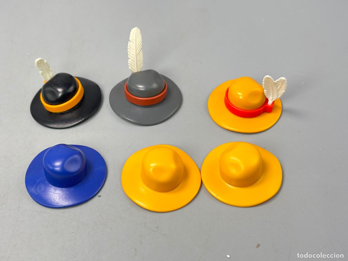 Playmobil: Playmobil lote sombrero grande con pluma esplorador