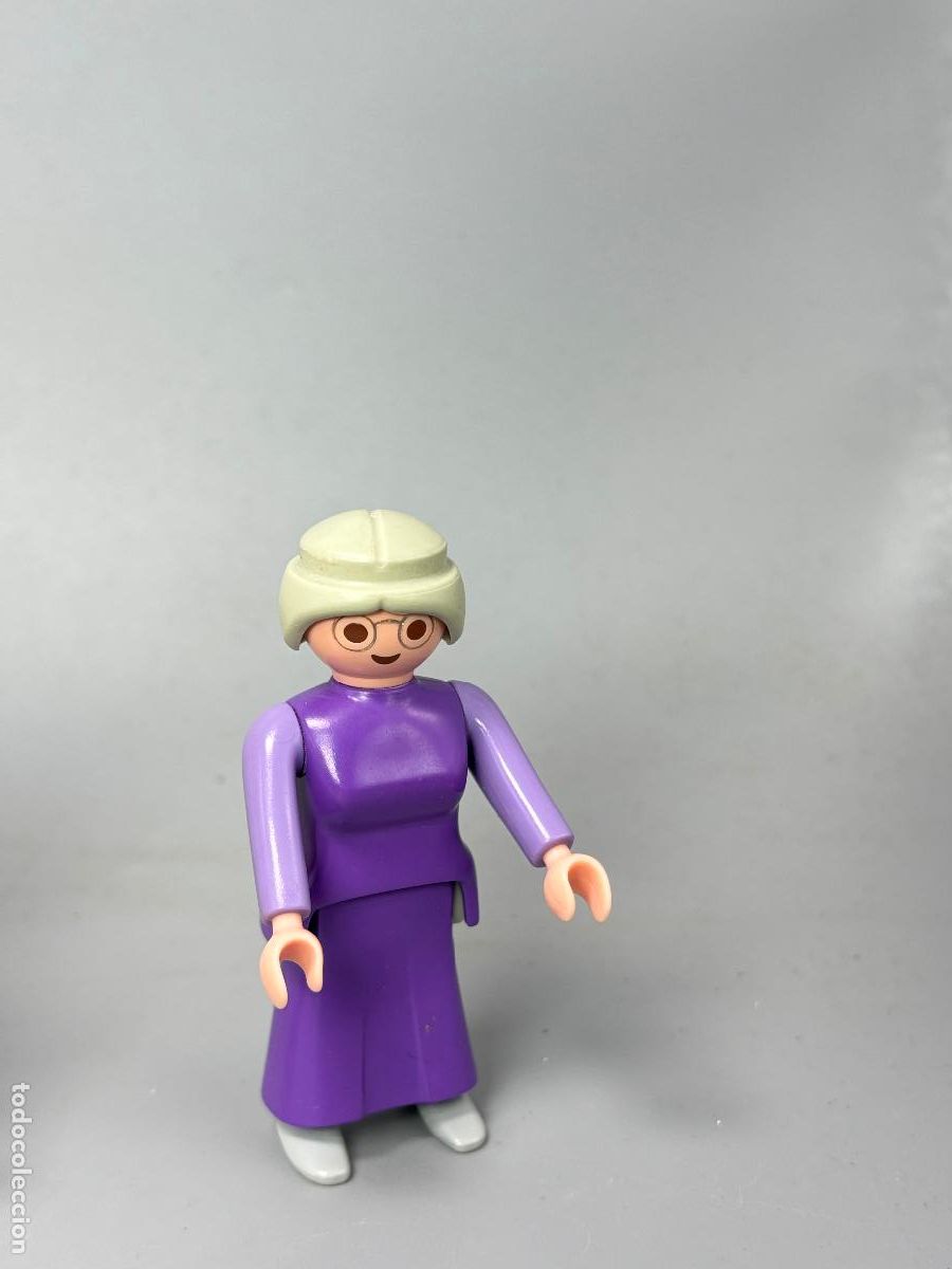 Playmobil: PLAYMOBIL figura mujer morada