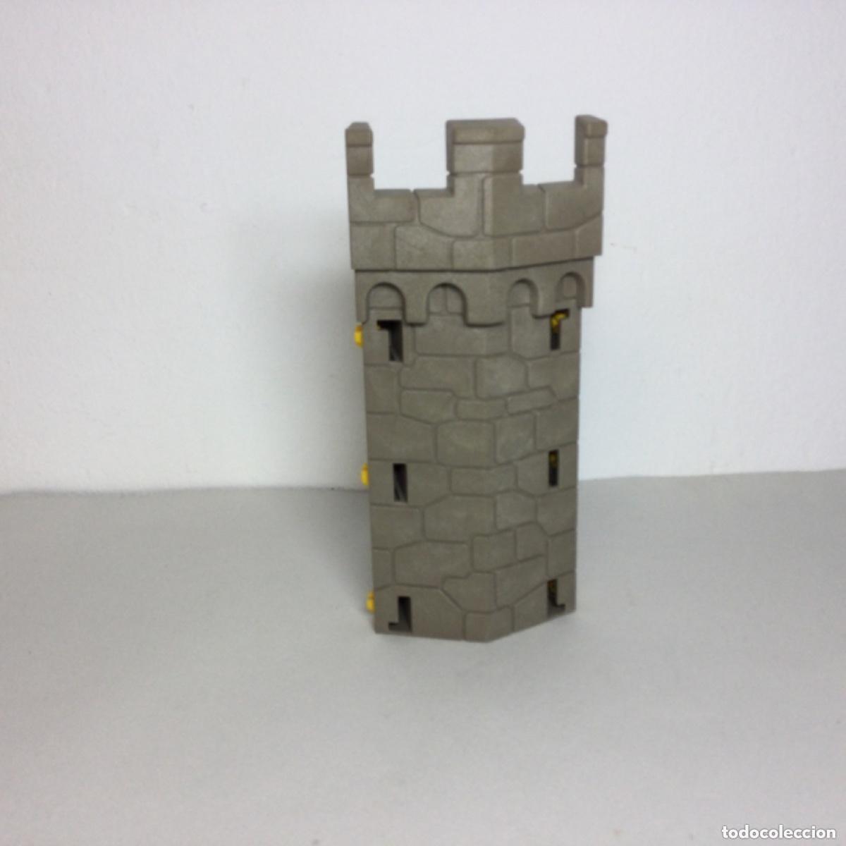 Playmobil: Playmobil Ref. 4866 Tramo muralla esquina del castillo medieval del halc&oacute;n.