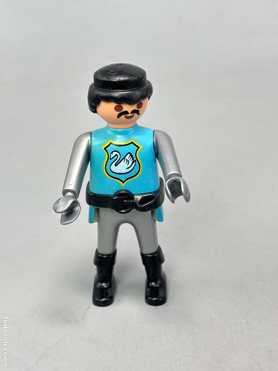 Playmobil: PLAYMOBIL figura soldado caballero del cisne medieval