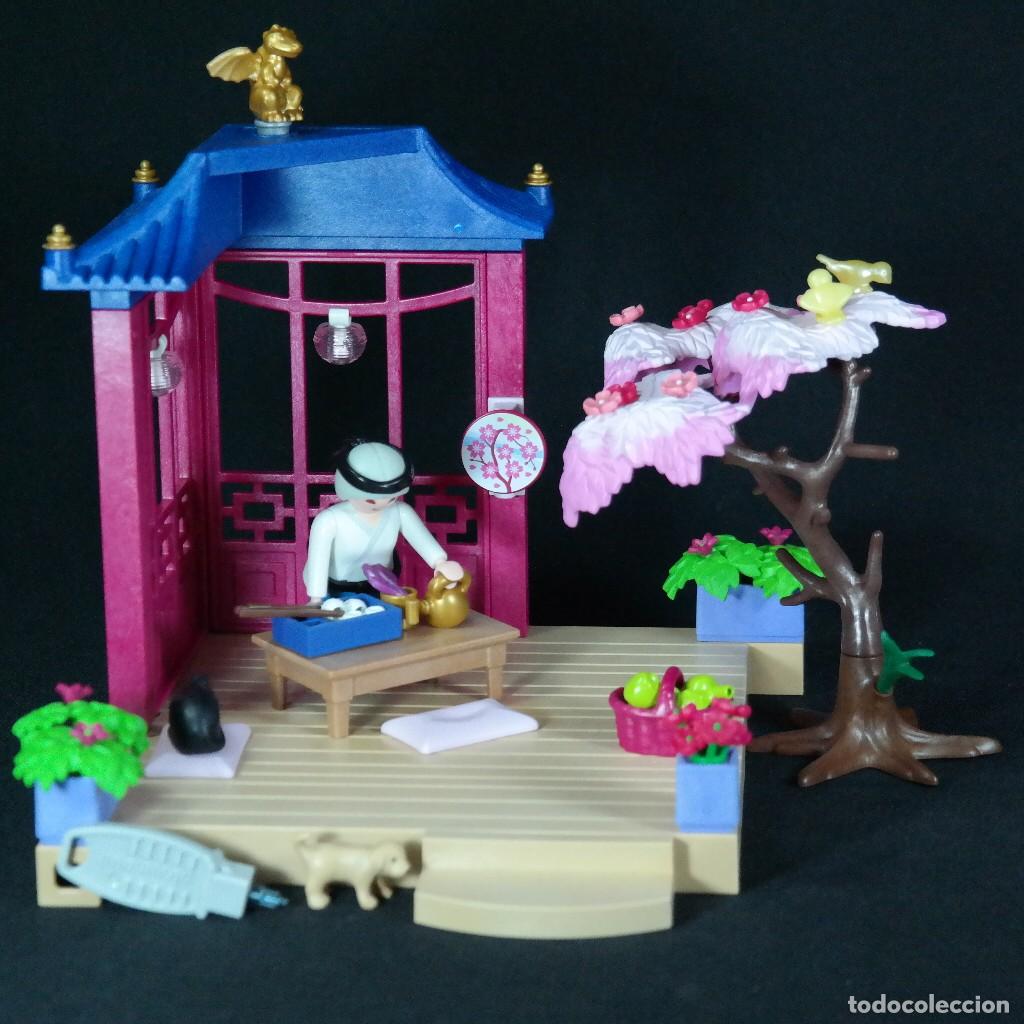 Playmobil: Playmobil abuela japonesa preparando comida en su casita☼