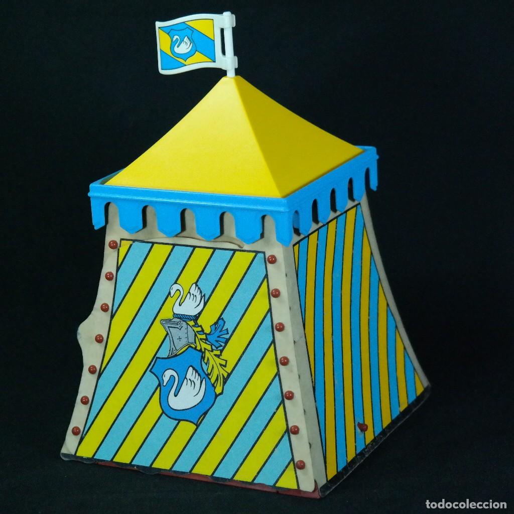 Playmobil: Playmobil tienda de caballero de cisne MUY USADA MAL ESTADO ☼