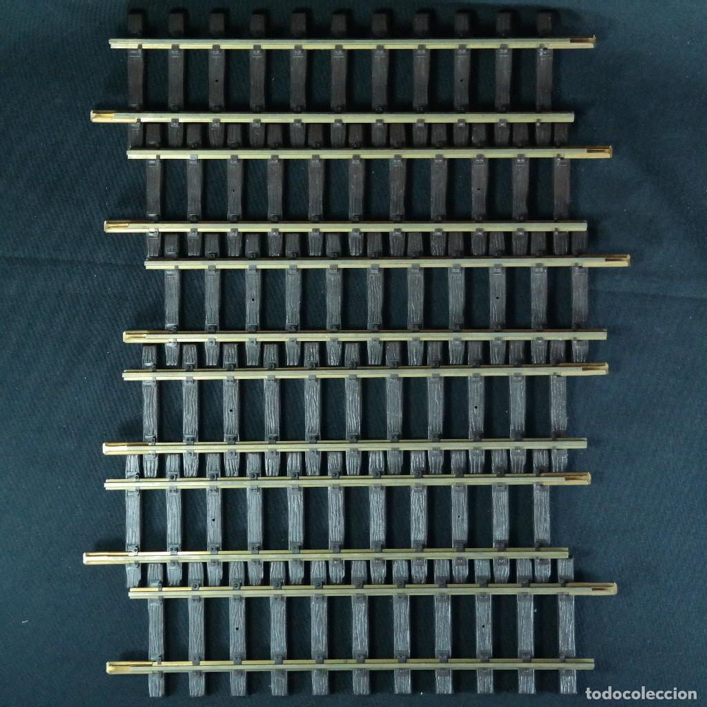 Playmobil: Lehmann 6 vias rectas 300mm c/u ( para Playmobil ) ref.1000 ☼