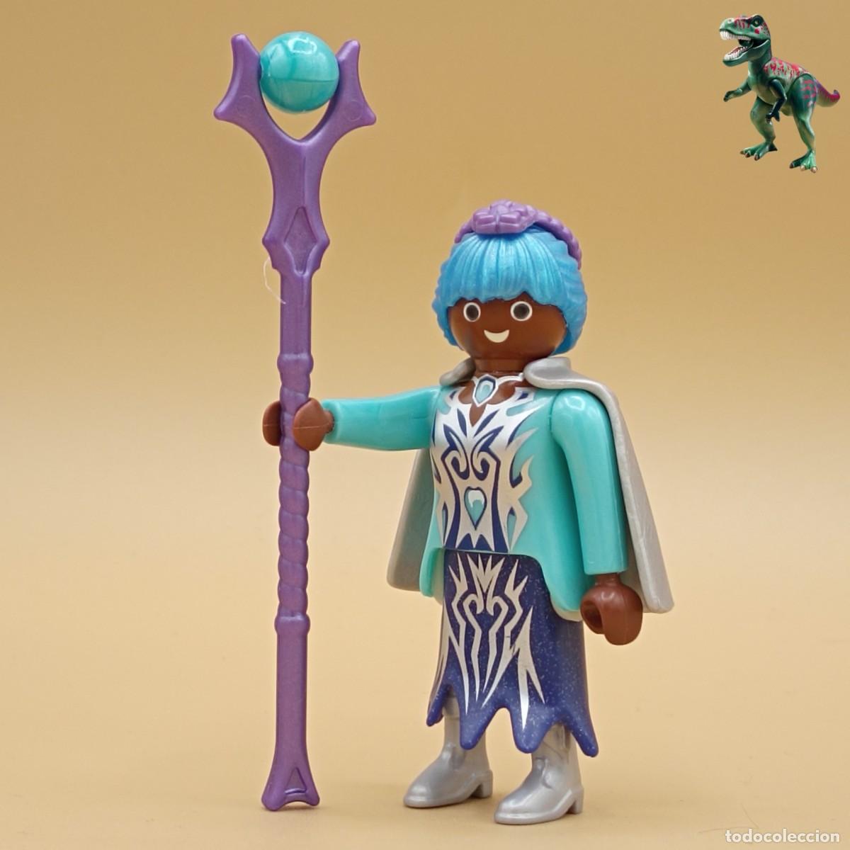 Playmobil: Playmobil figura bruja de hielo hada madrina mujer hechicera mago mundo magico