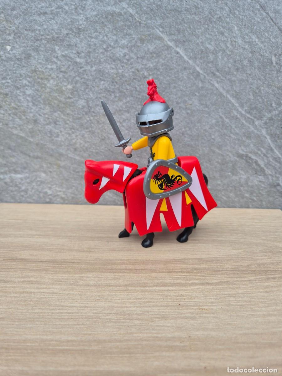 Playmobil: figura playmobil medieval a caballo