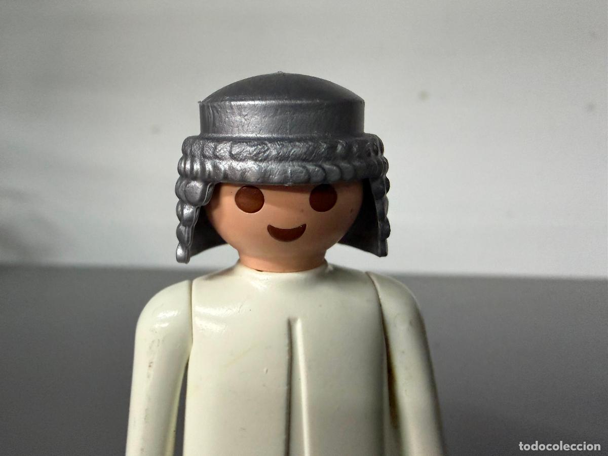 Playmobil: PLAYMOBIL cota malla plata medieval recambio pelo- solo se vende pelo-
