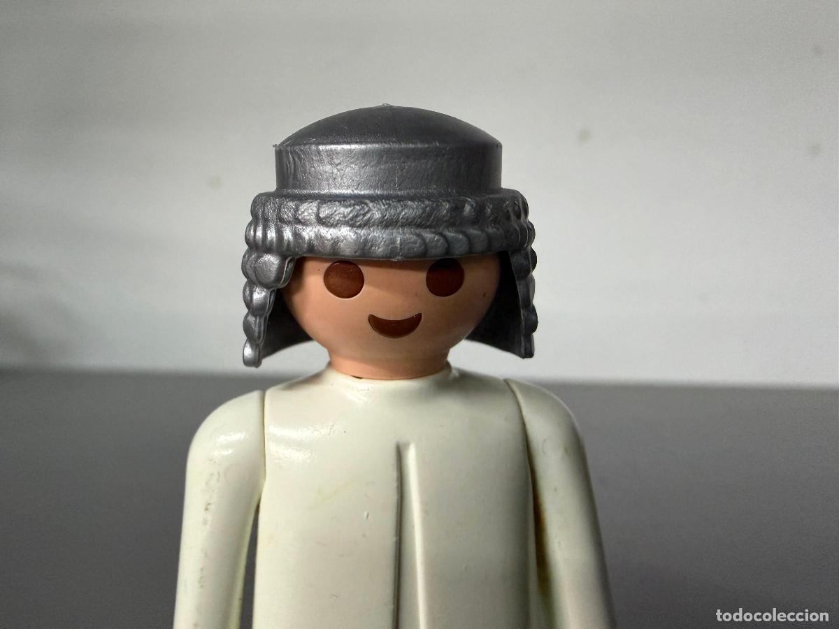 Playmobil: PLAYMOBIL cota malla plata medieval recambio pelo- solo se vende pelo-