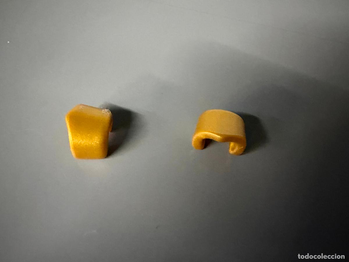 Playmobil: PLAYMOBIL 2 pu&ntilde;os dorados pico recambio medieval elegante