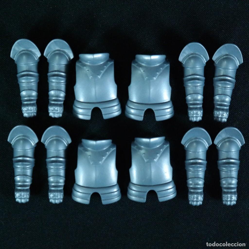 Playmobil: Playmobil pecheras y brazos caballero medieval ☼