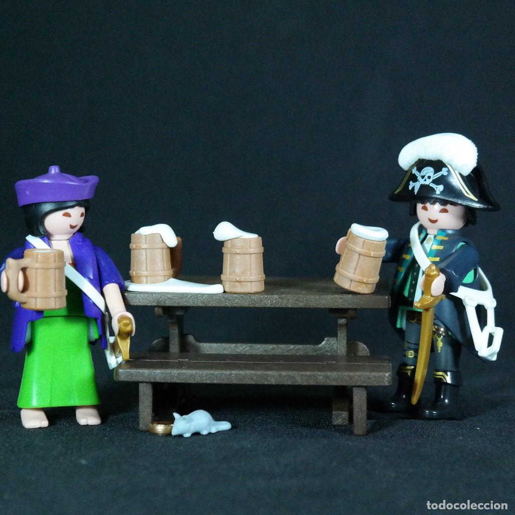 Playmobil: Playmobil piratas chinos con cerveza ☼