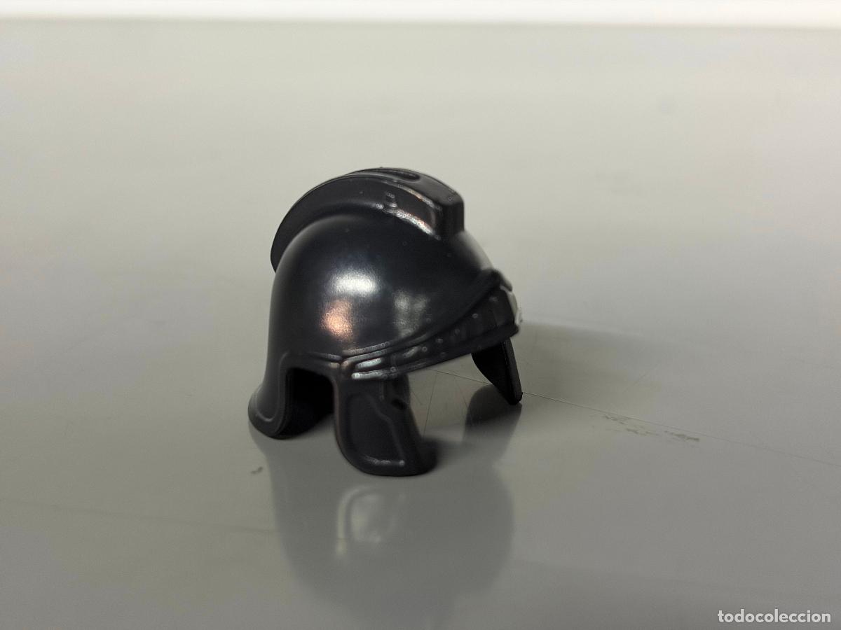 Playmobil: playmobil casco romano negro