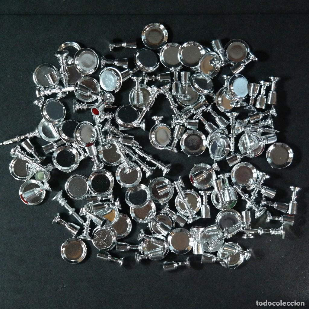 Playmobil: Playmobil platos copas y velas cromadas en excelente estado ☼