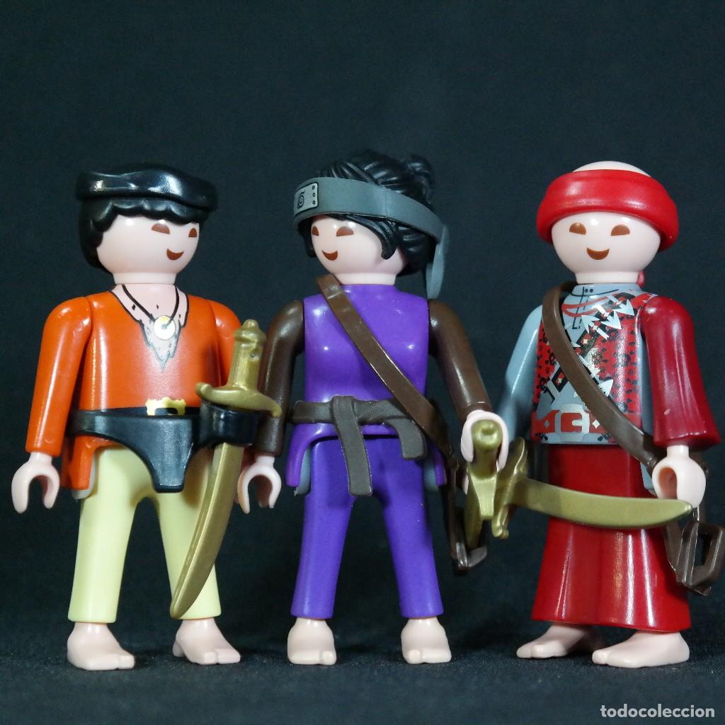 Playmobil: Playmobil 3 piratas chinos ☼