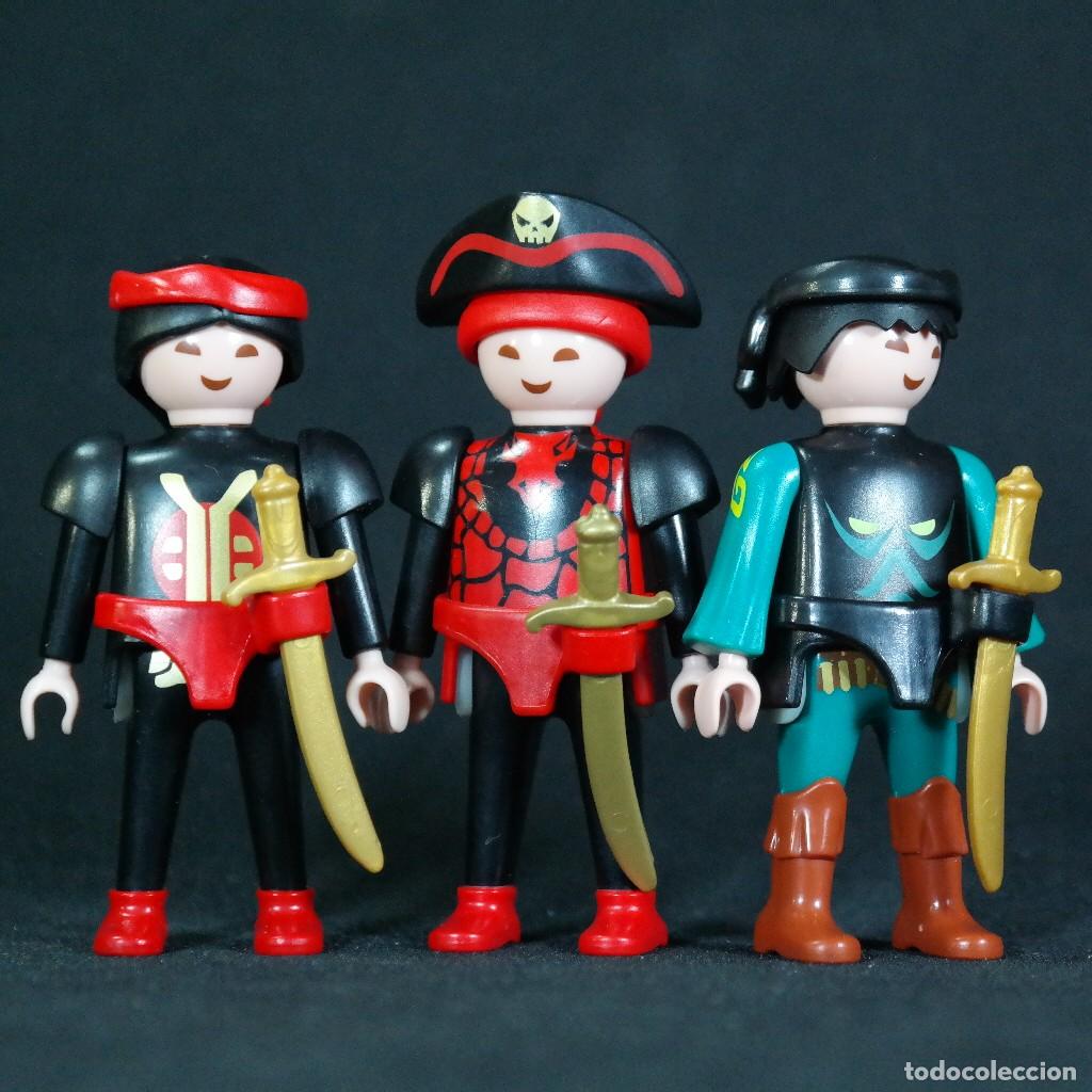 Playmobil: Playmobil tres piratas chinos ☼