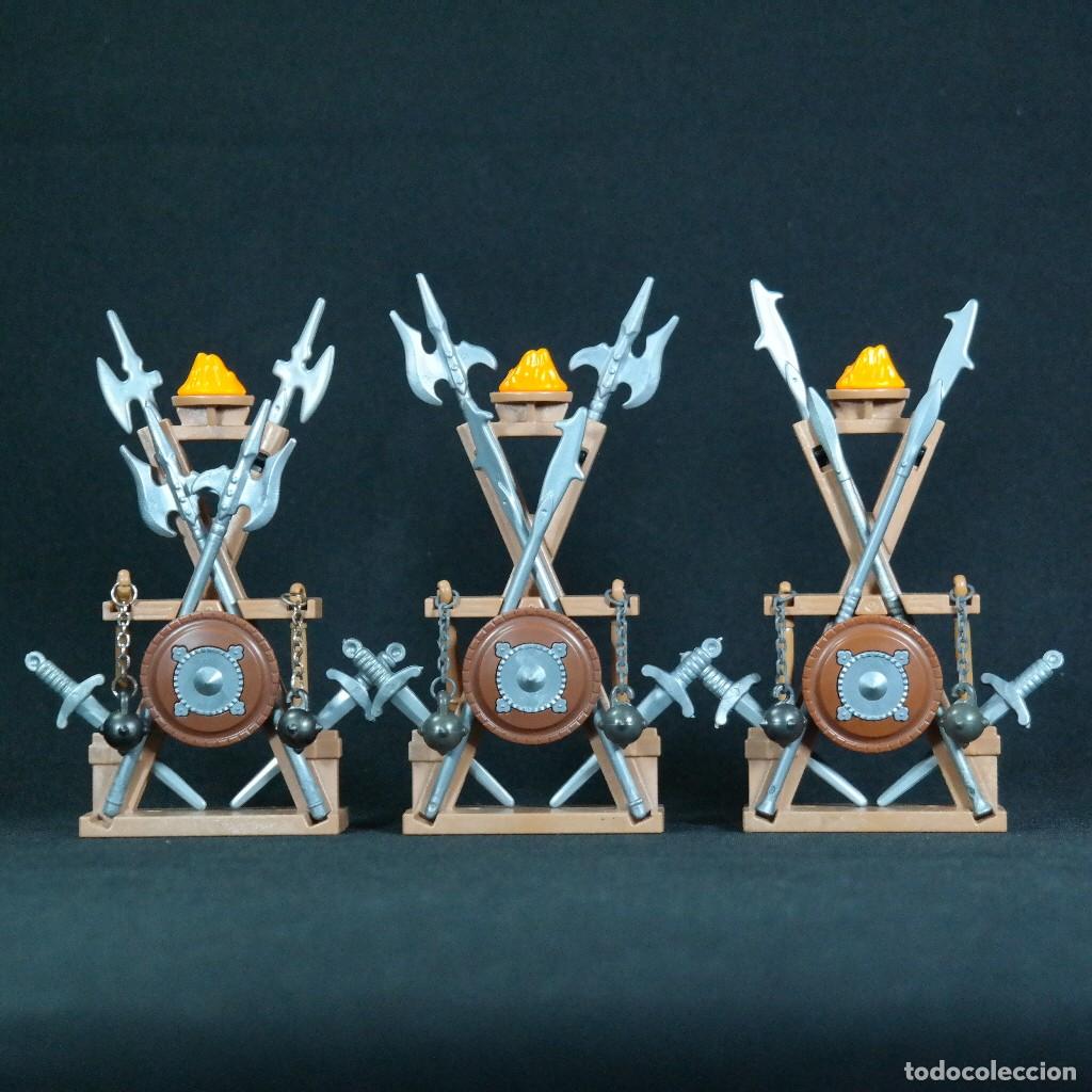 Playmobil: Playmobil 3 armeros medievales ☼