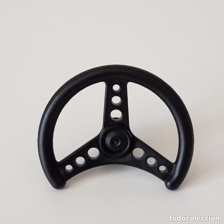 Playmobil: PLAYMOBIL VOLANTE NEGRO COCHE VEHICULO CAMIONETA JEEP TODO TERRENO AMBULANCIA CAMI&Oacute;N