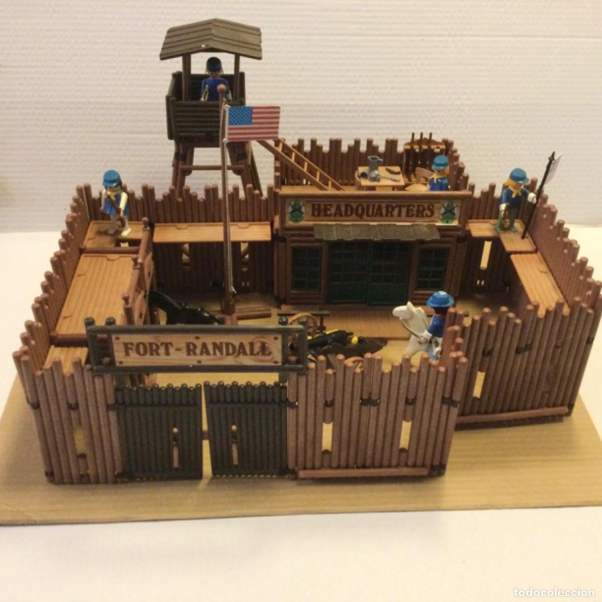 Playmobil: Playmobil. Fort Randall con caja. Ref: 3419. A&ntilde;o 1976