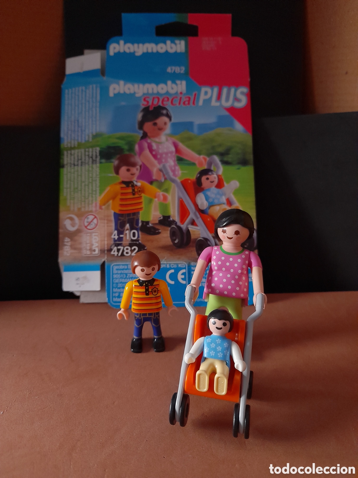 Playmobil: Playmobil figuras, mam&aacute; embarazada con ni&ntilde;os