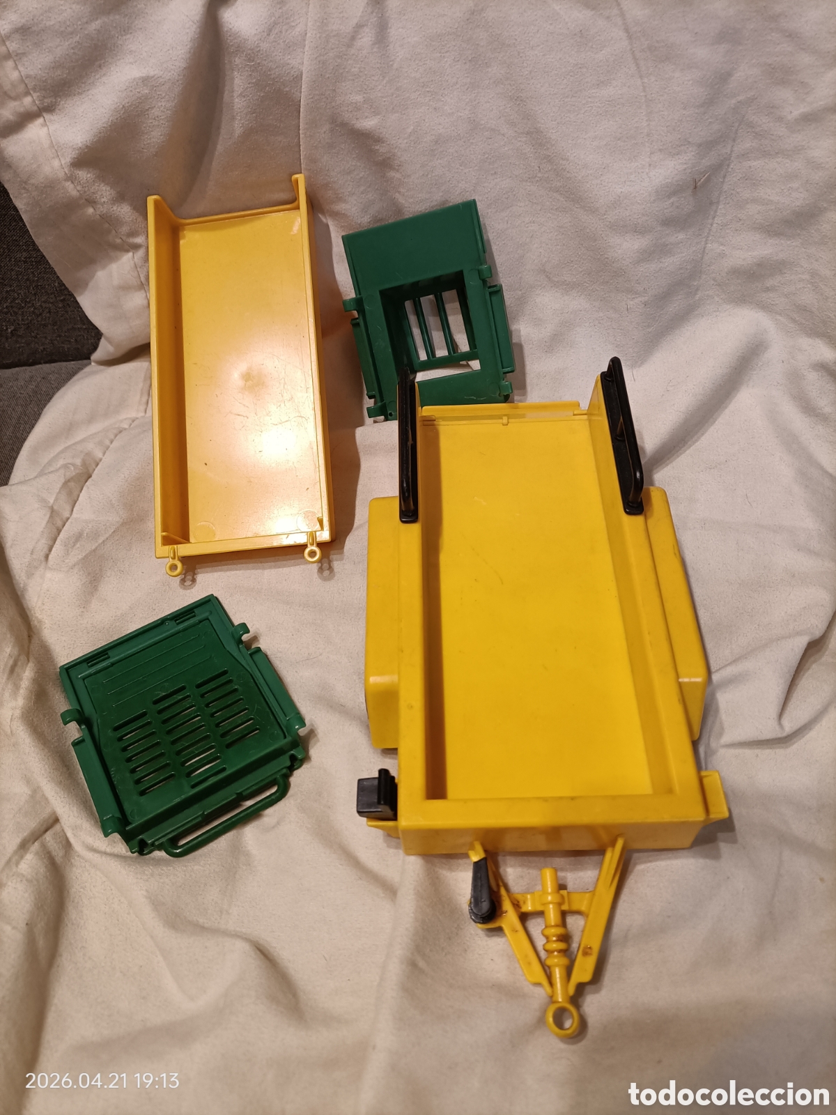 Playmobil: PLAYMOBIL- REMOLQUE Y PIEZAS JAULA SAFARI CONGO, PARA COMPLETAR O PIEZAS