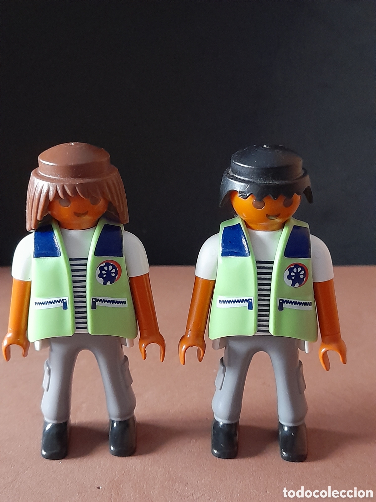 Playmobil: Playmobil figuras, dos operarios