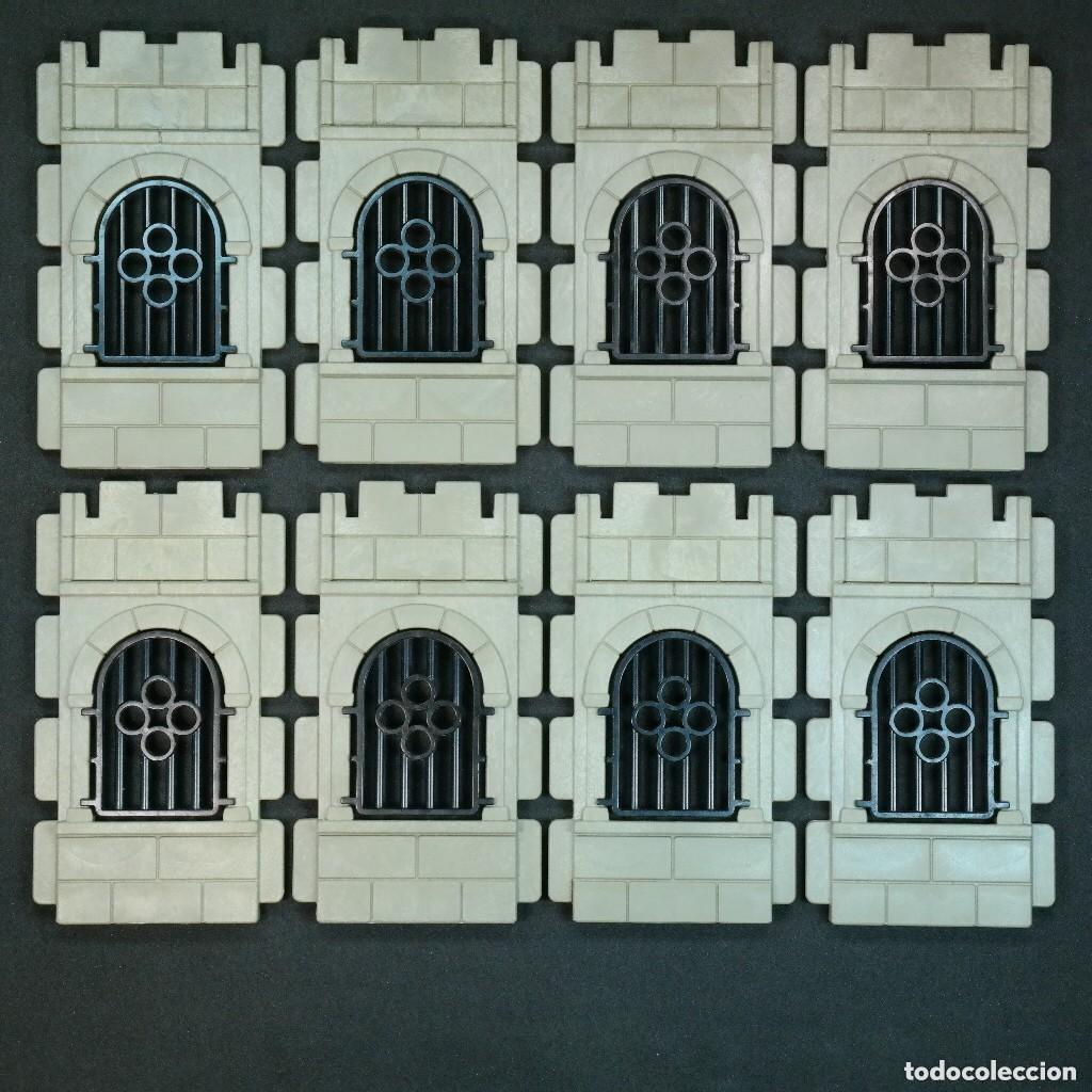 Playmobil: Playmobil 8 paredes con ventanas casa castillos steck ☼