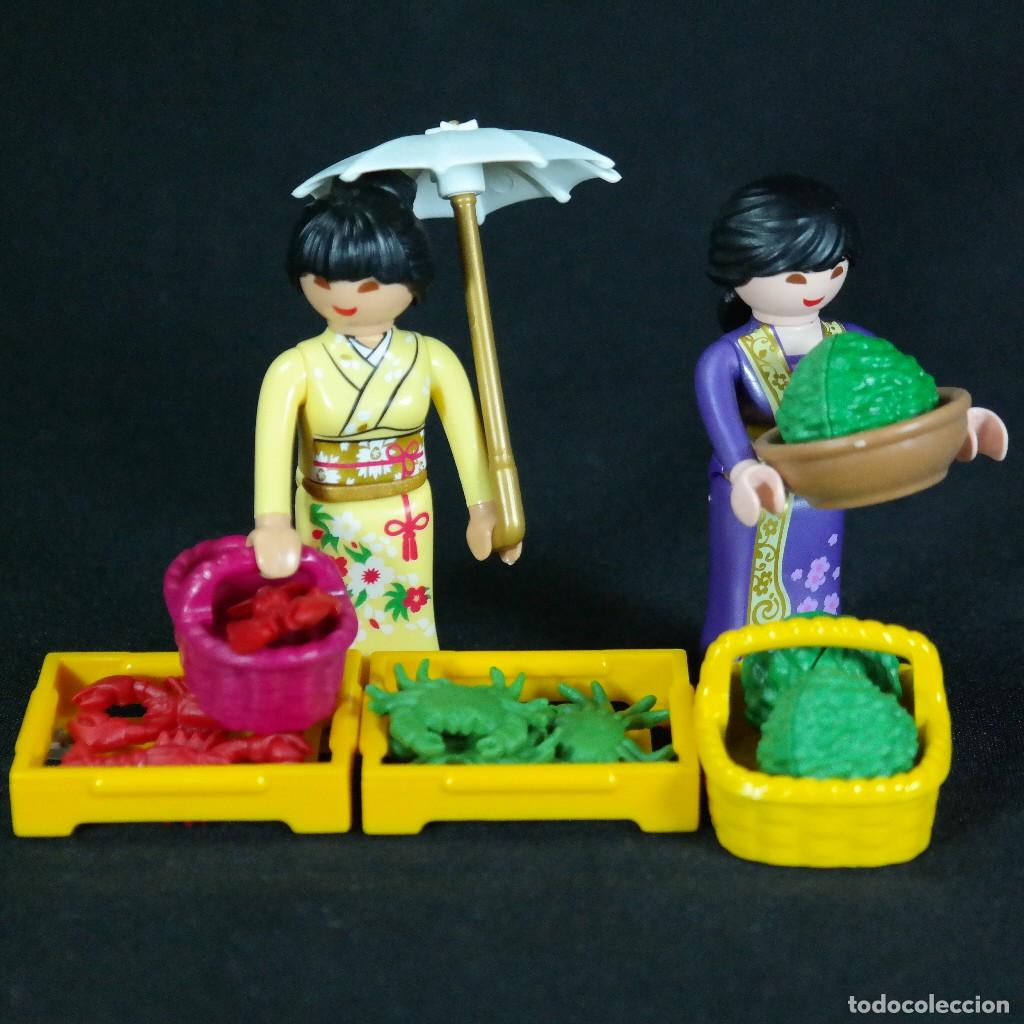 Playmobil: Playmobil dos japonesas con comidas ☼