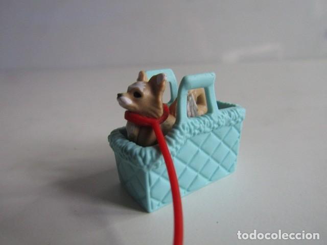 Playmobil: DIFICIL SET DE CHIHUAHUA EN BOLSO DE TRANSPORTE Y CORTREA PLAYMOBIL