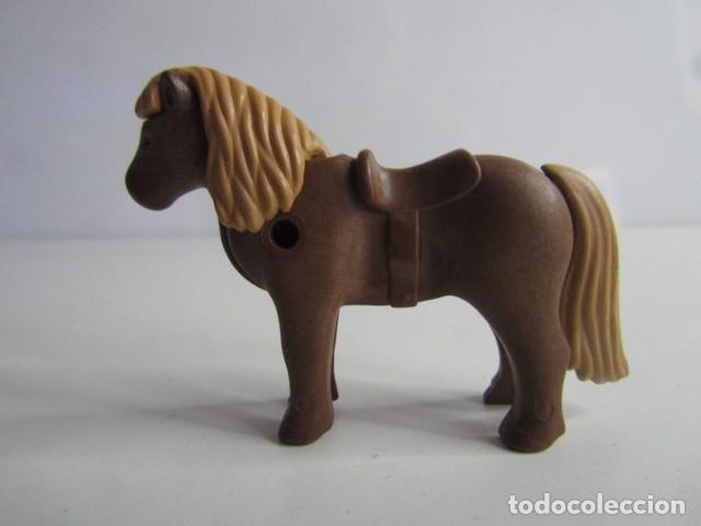 Playmobil: DIFICIL PONY MARRON PARA NI&Ntilde;OS ANTIGUO PLAYMOBIL