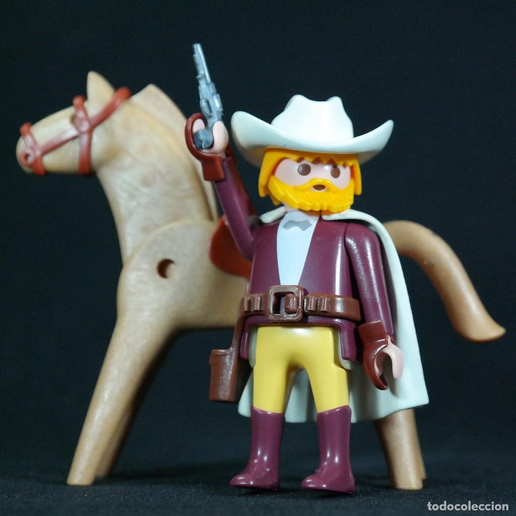 Playmobil: Playmobil vaquero rico con caballo ☼
