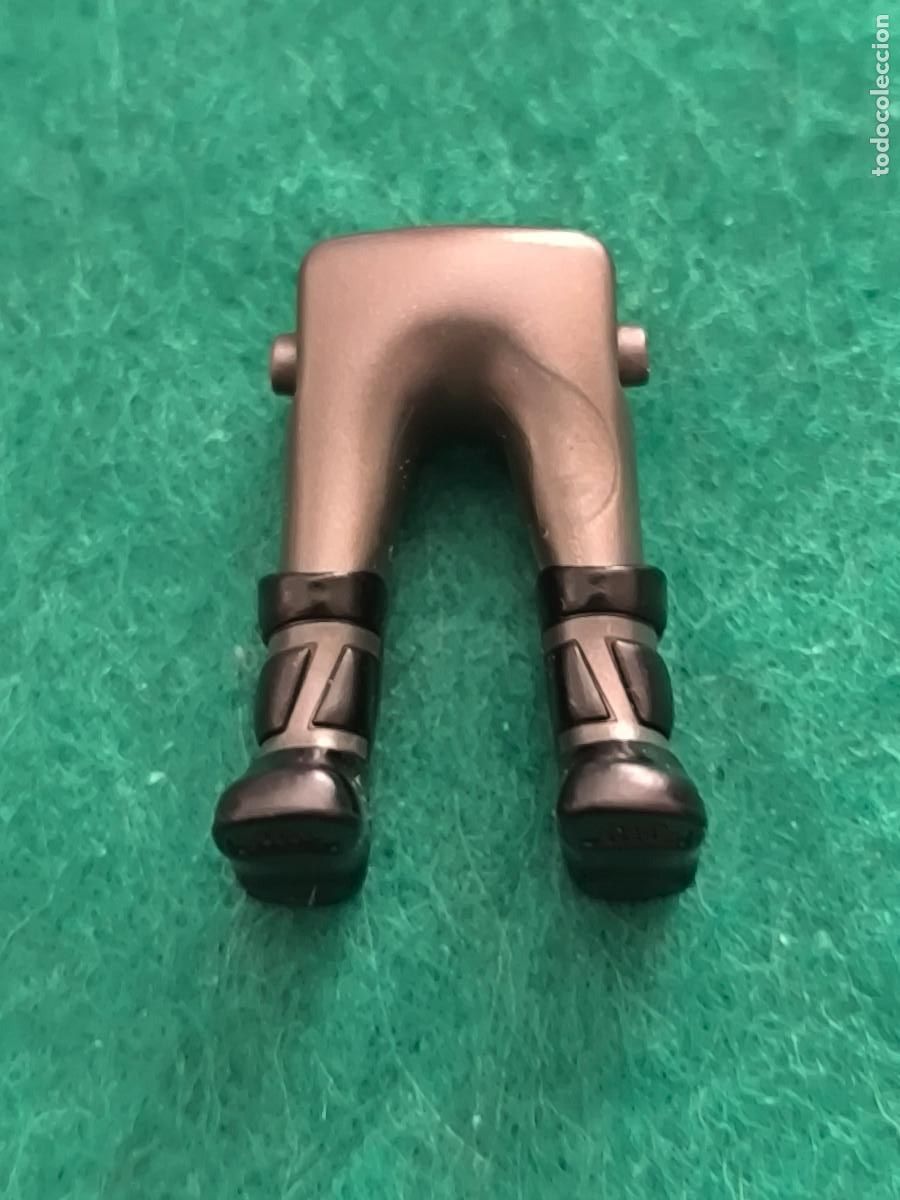 Playmobil: Playmobil piernas antracita zapato negro medieval elfos vikingos b&aacute;rbaros romanos orcos