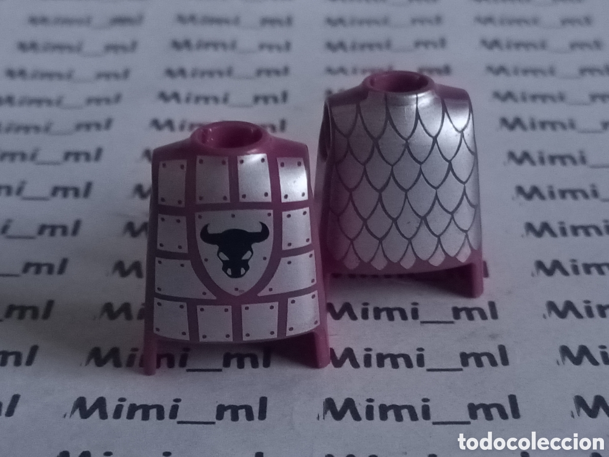 Playmobil: Playmobil 2 torsos vikingo medieval toro