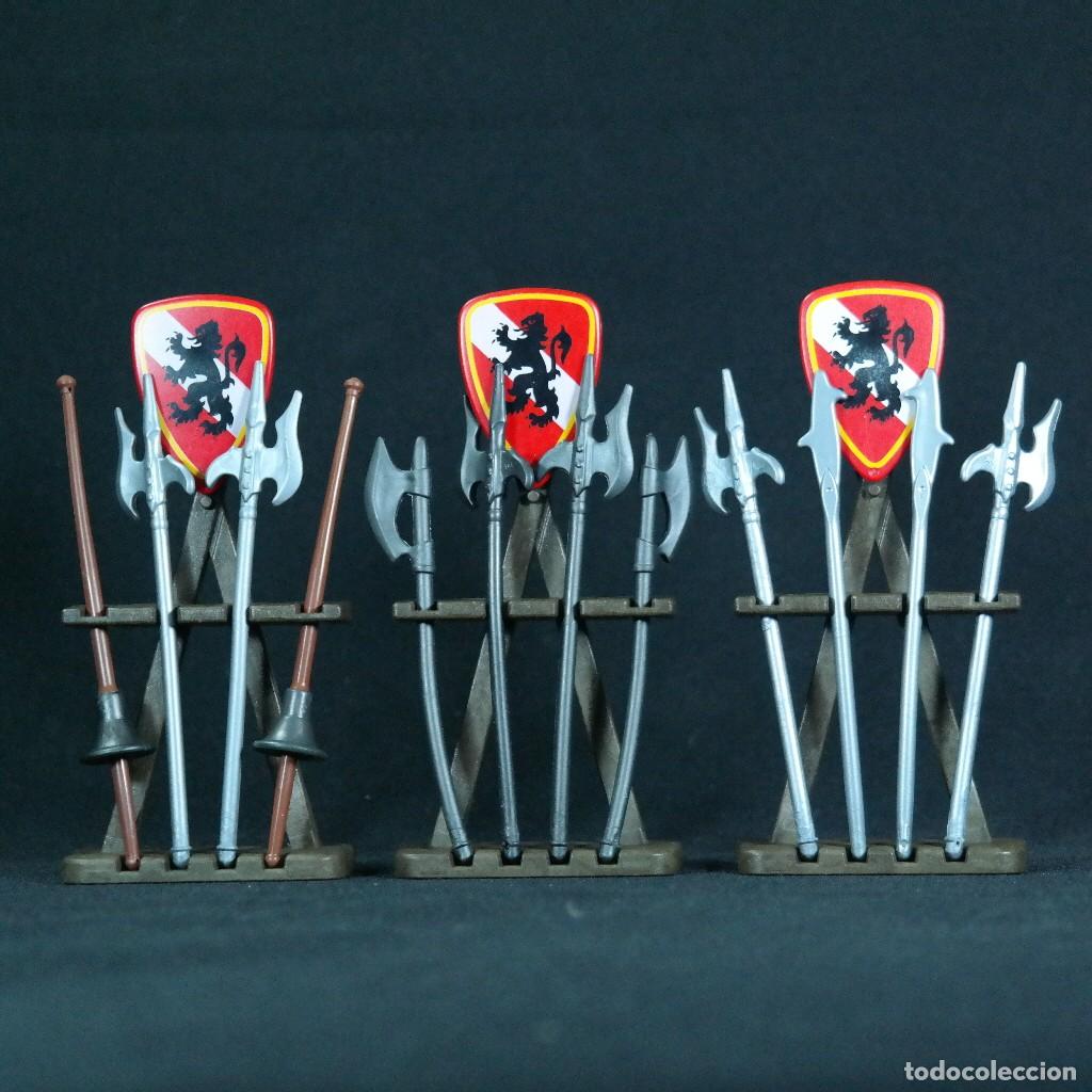 Playmobil: Playmobil 3 armeros medievales ☼