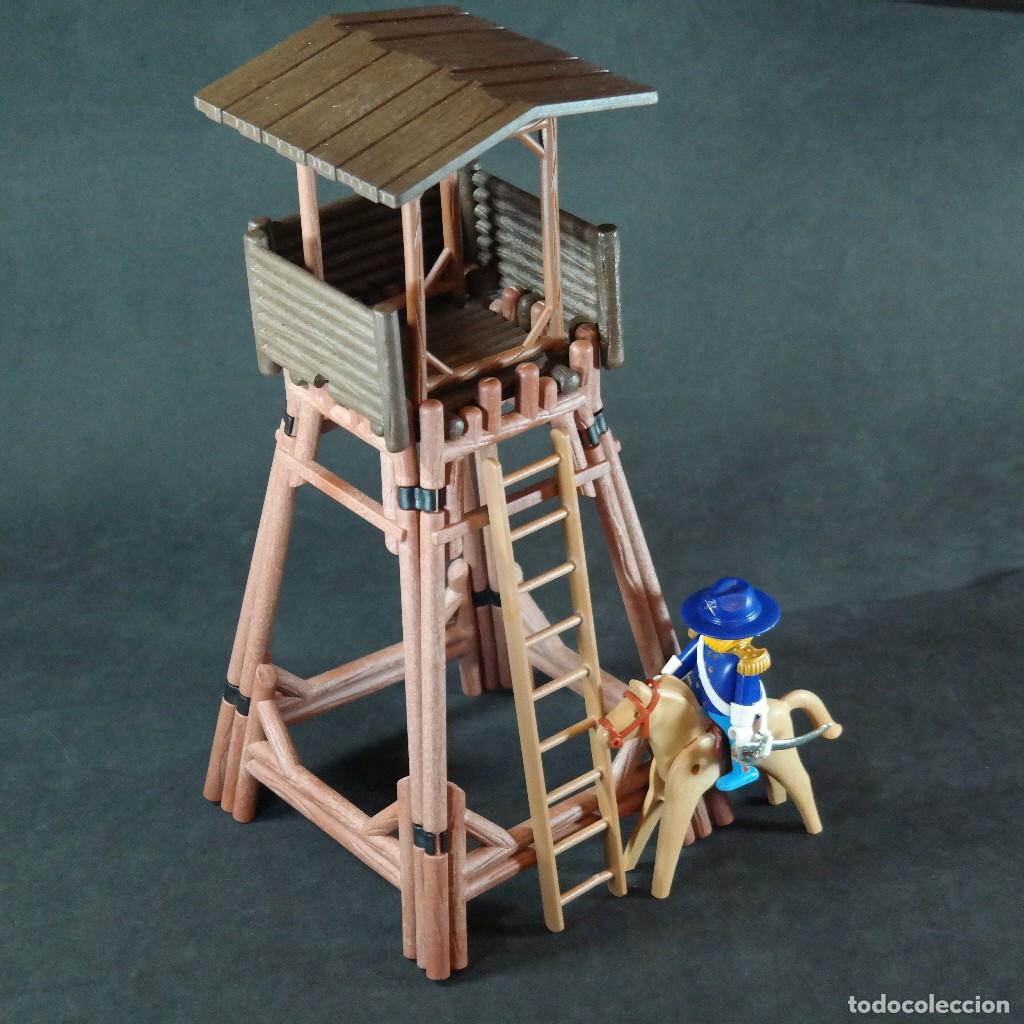 Playmobil: Playmobil torre de vigilancia con general nordista ☼