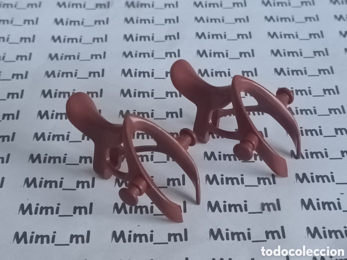 Playmobil: Playmobil 2 monturas caballo medieval western oeste sillas