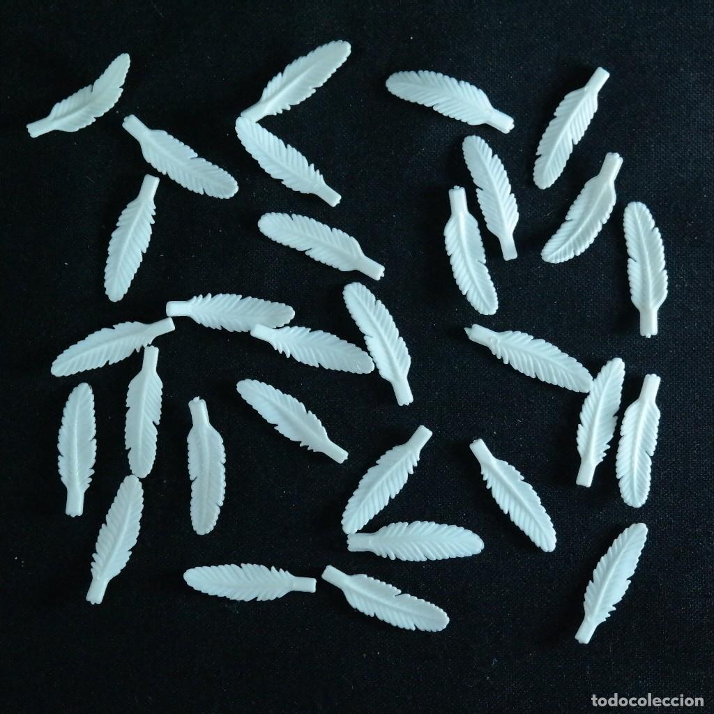 Playmobil: Playmobil plumas blancas de goma ☼