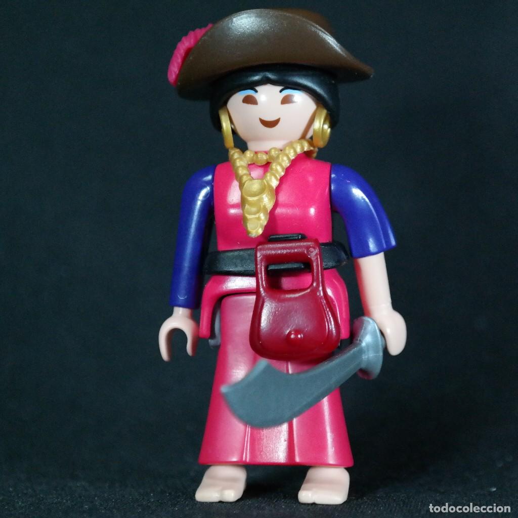 Playmobil: Playmobil mujer pirata china ☼