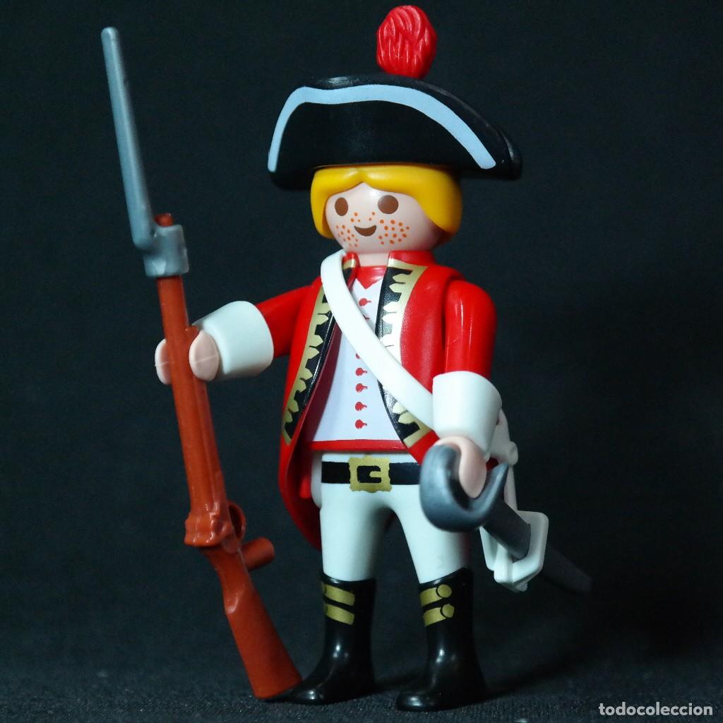 Playmobil: Playmobil soldado oficial ingles ☼