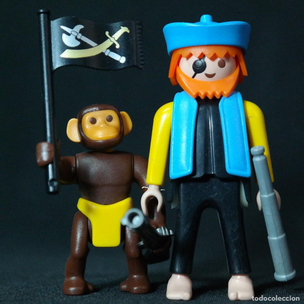 Playmobil: Playmobil pirata con mono ☼