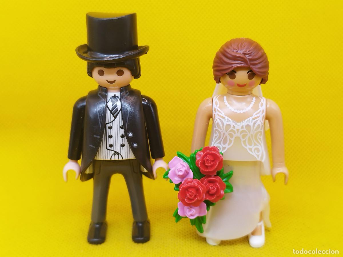 Playmobil: Playmobil Pareja de novios vintage, novios de &eacute;poca