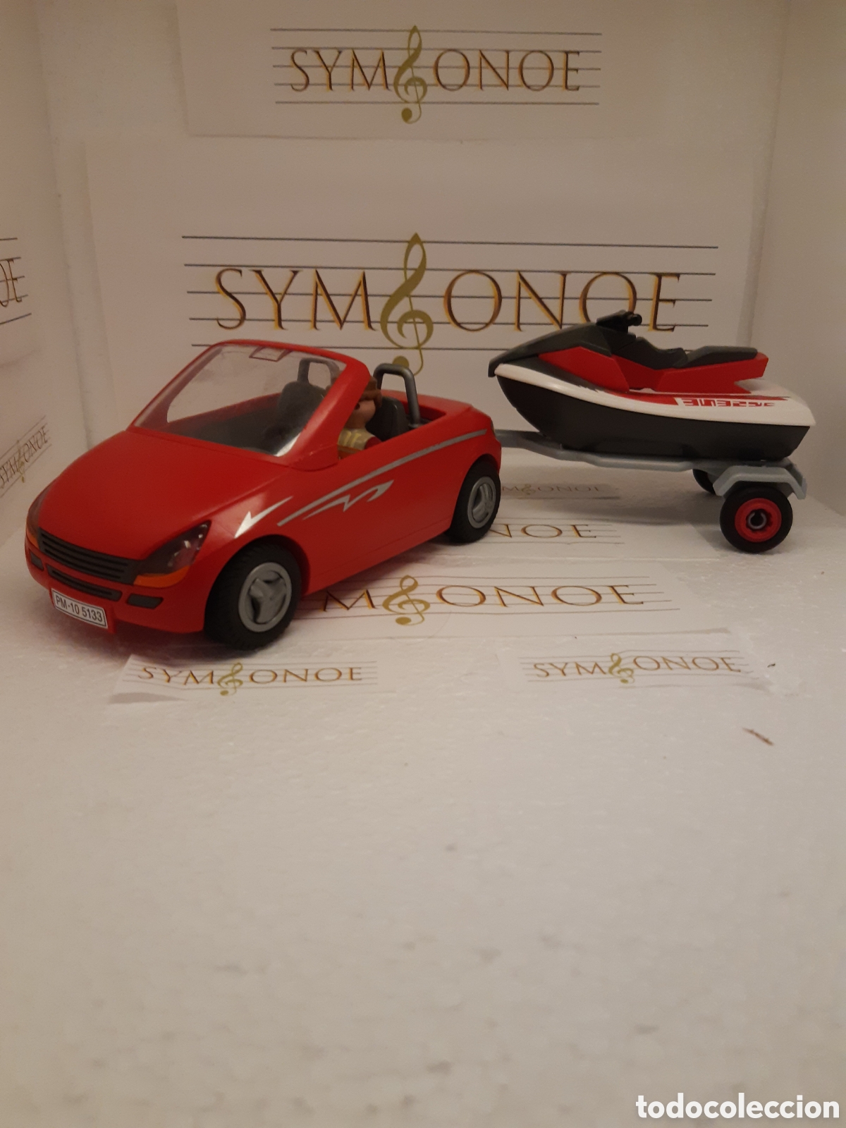 Playmobil: Coche con remolque y moto de agua playmobil 5133