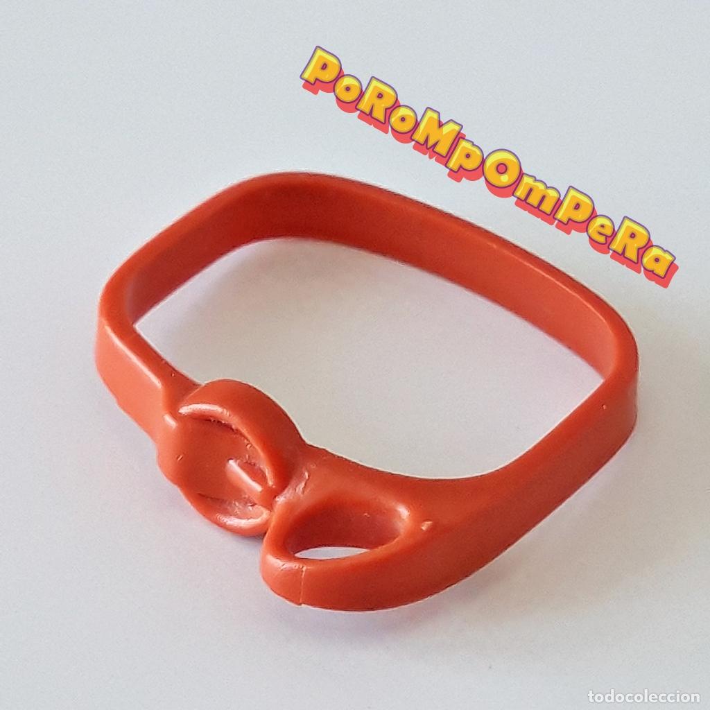 Playmobil: PLAYMOBIL CINTUR&Oacute;N MARR&Oacute;N-NARANJ PORTA ESPADA CABALLERO MEDIEVAL GUERRERO VIKINGO CENTURI&Oacute;N