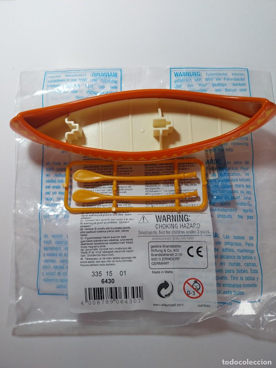 Playmobil: Playmobil canoa India nueva